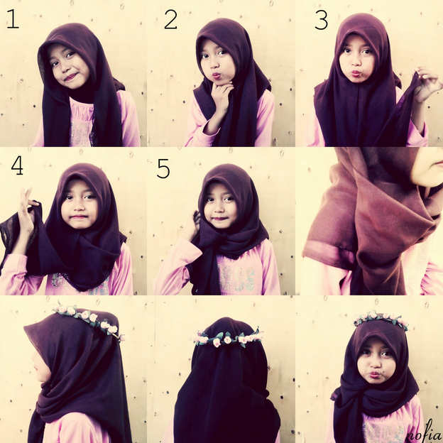 Cara memakai hijab segi empat simple \u2013 tutorialhijabmasakini